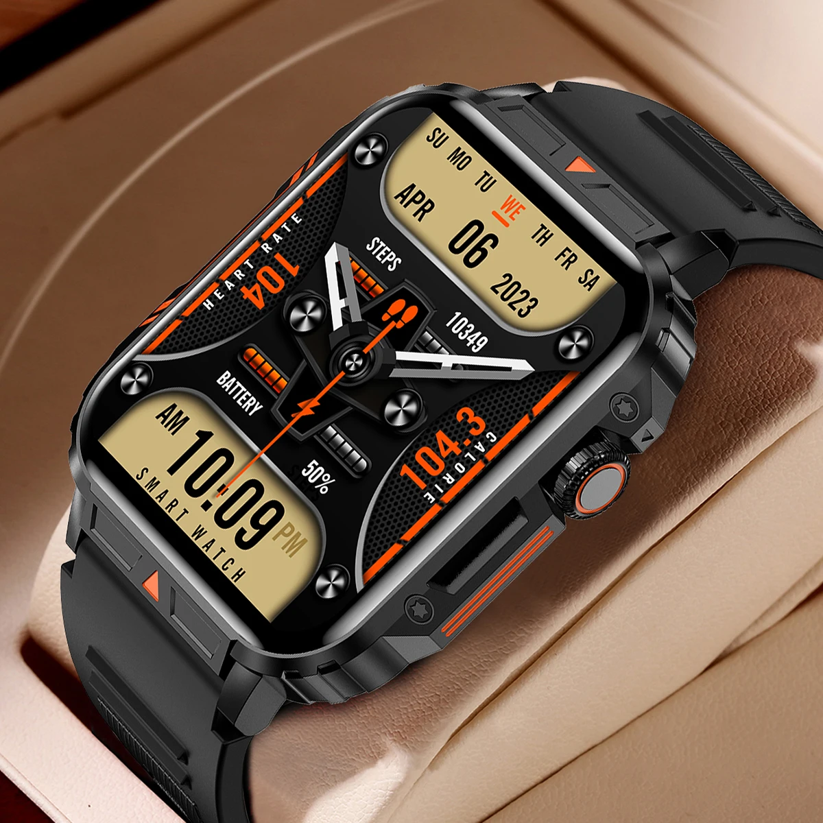 Smartwatch Face - 2026 Luxury Military Smart Watch Men