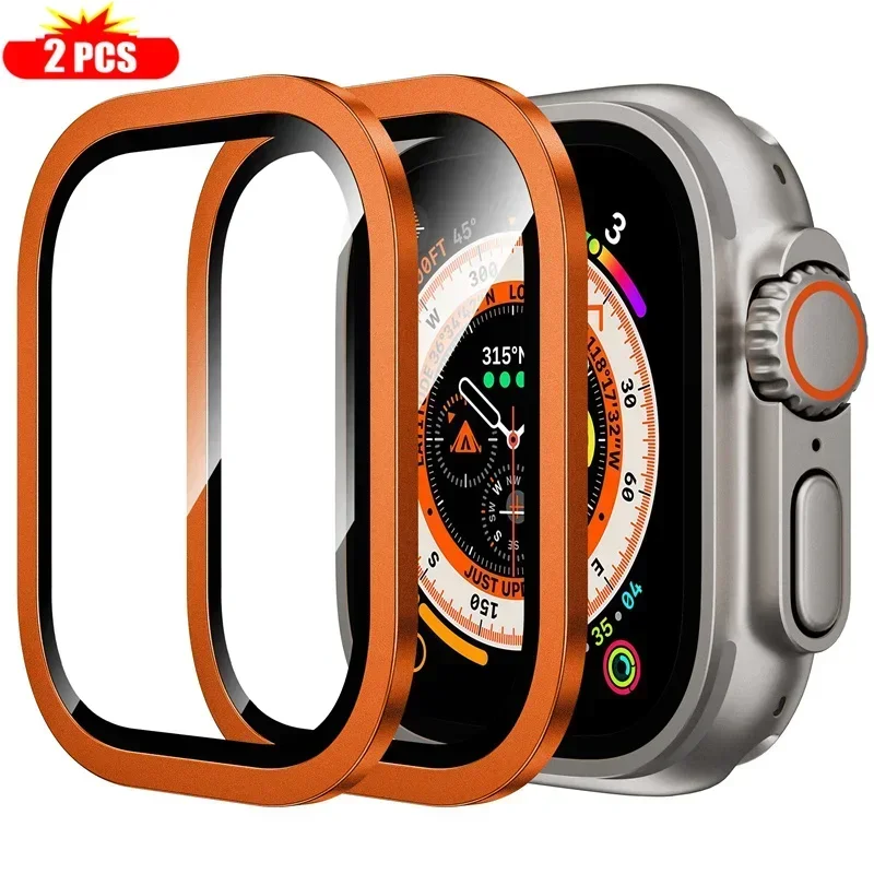 2PCS Titanium Metal Frame for  - Smartwatch Watch Accessories For Women ulasan dan harga