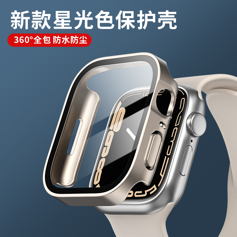 Glass+cover For Apple Watch ca - Smartwatch Watch Accessories For Women ulasan dan harga