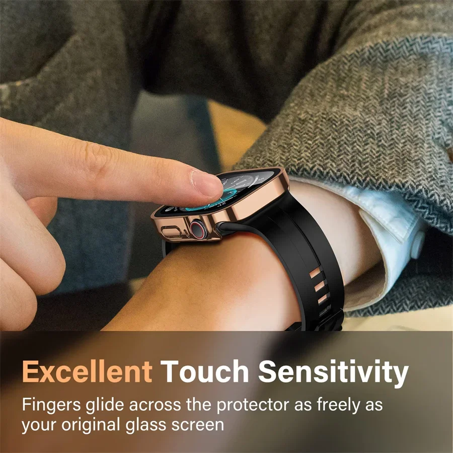 Glass+cover For Apple Watch ca - Smartwatch Watch Accessories For Women ulasan dan harga