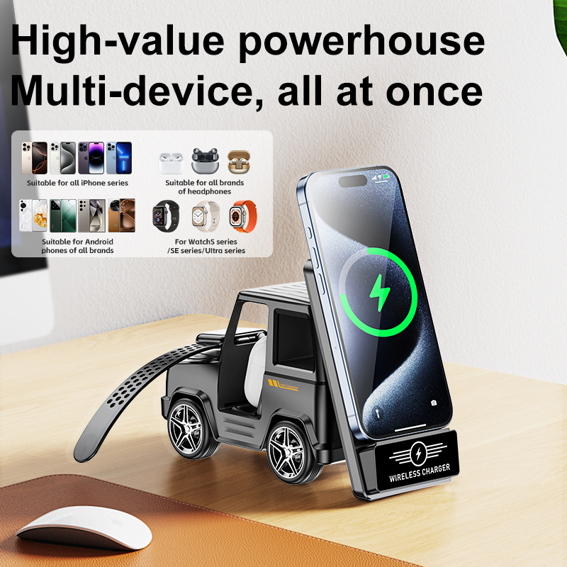 Multifunctional Wireless Charg - Smartwatch X ulasan dan harga