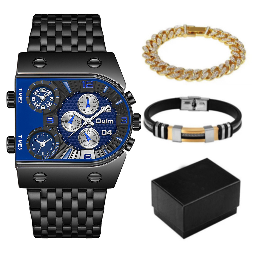Men's luxury rectangular gold  - Smartwatch Face ulasan dan harga
