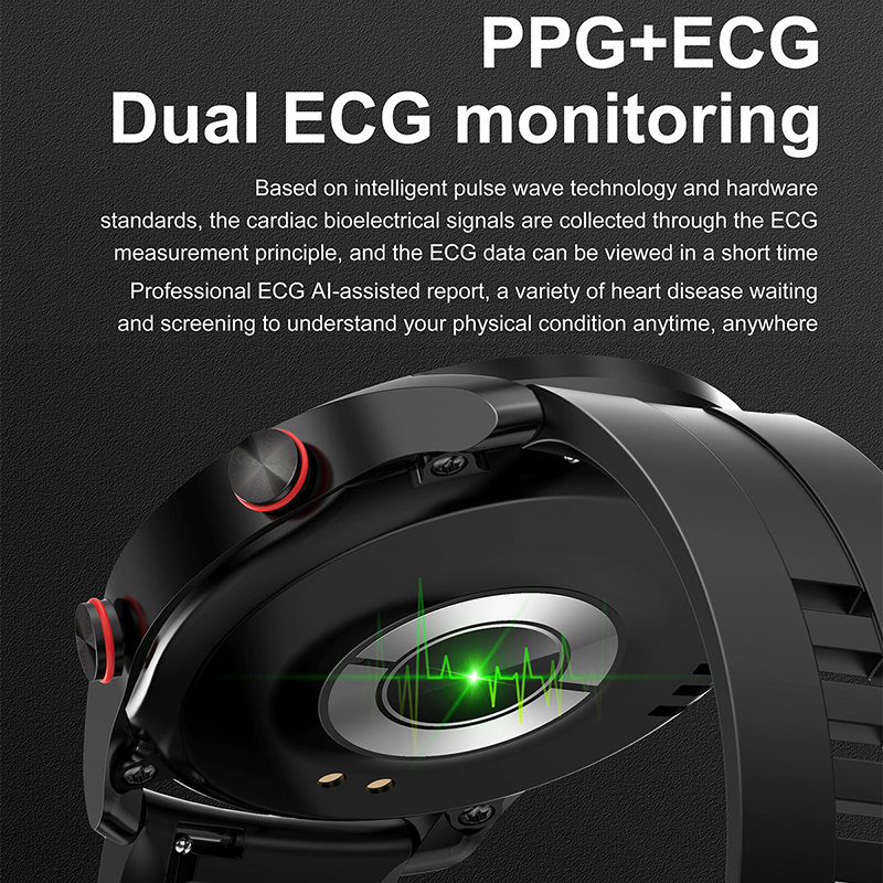 ECG+PPG Bluetooth Call Smart W - Smartwatch Face ulasan dan harga
