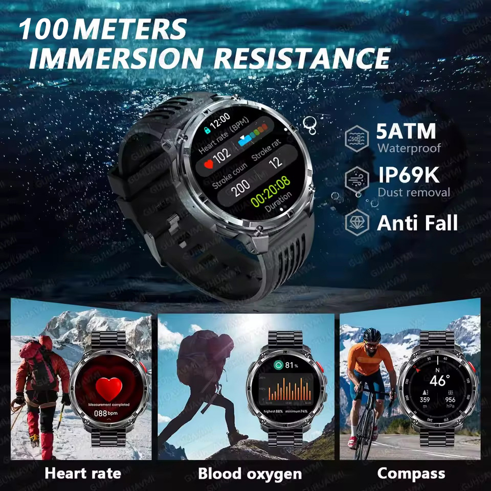 T-REX 3 Military Smartwatch Me - Smartwatch Store ulasan dan harga