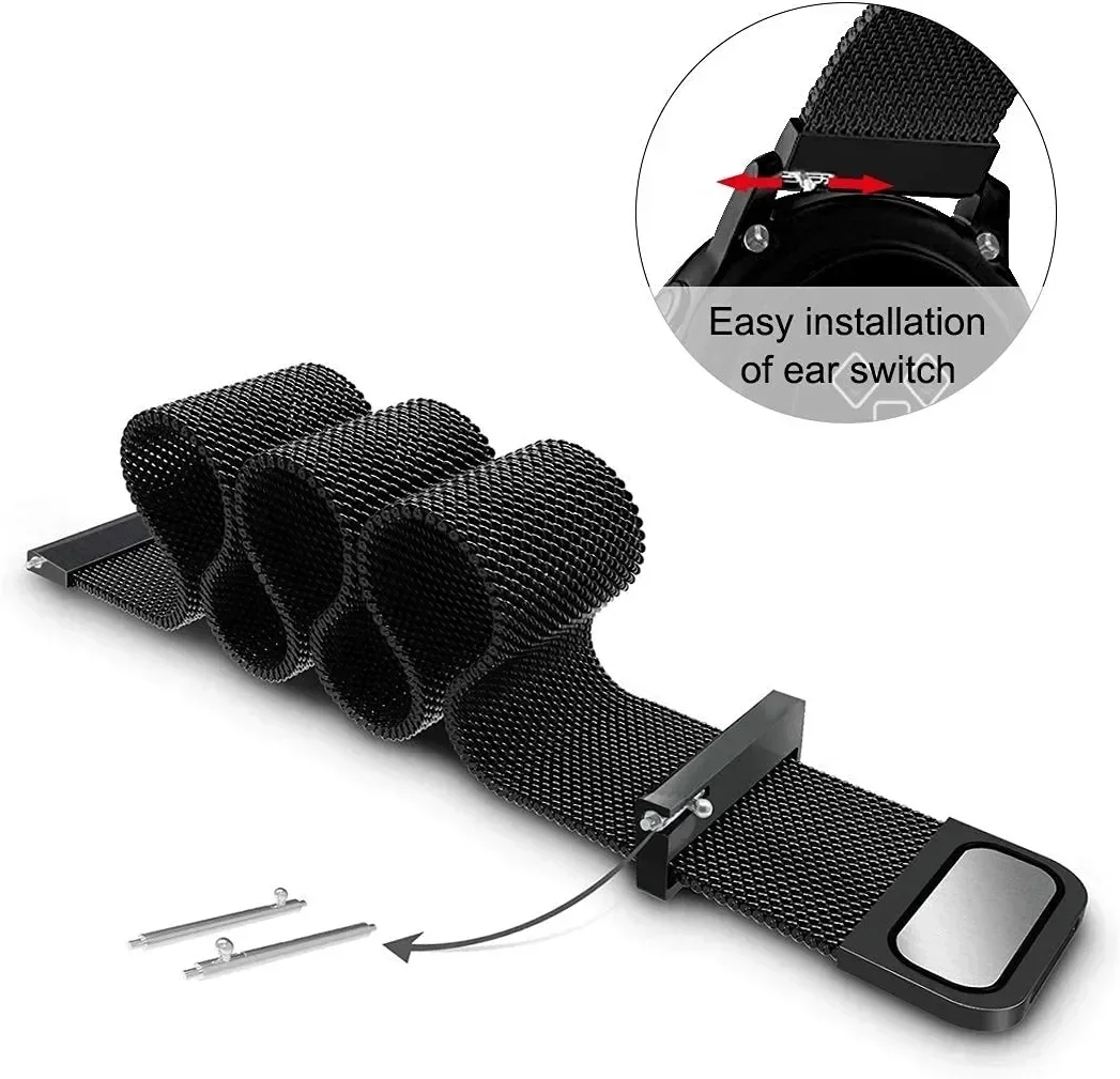 18mm Milanese Loop Strap For X - Smartwatch Watch Accessories For Women ulasan dan harga