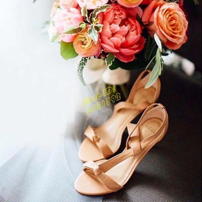 Leather Knot Stiletto High Hee - Leather Classic Strap ulasan dan harga