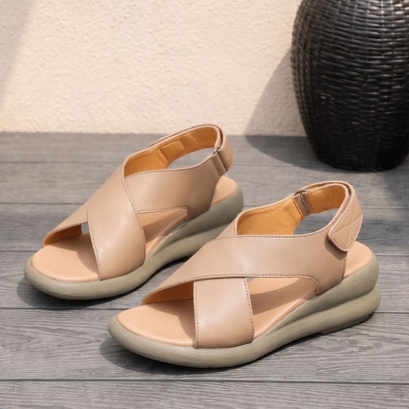 Classic Womens Shoes Luxury Ge - Leather Classic Strap ulasan dan harga