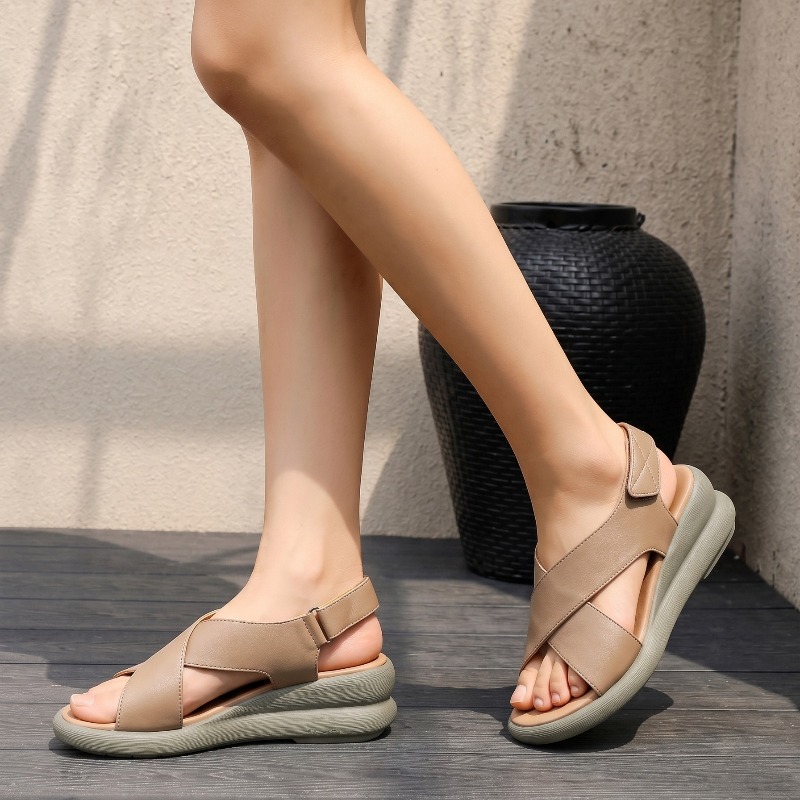 Classic Womens Shoes Luxury Ge - Leather Classic Strap ulasan dan harga