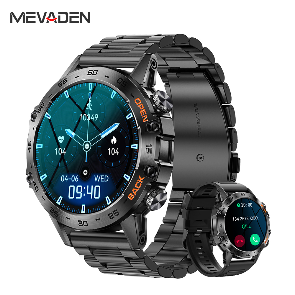 MEVADEN Steel 1.39 inch Men Lu - Smartwatch Face ulasan dan harga