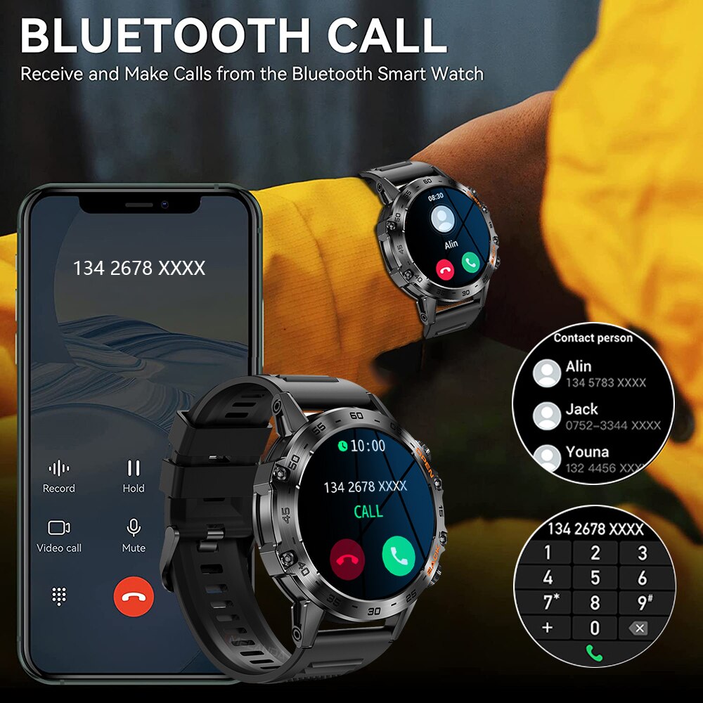 MEVADEN Steel 1.39 inch Men Lu - Smartwatch Face ulasan dan harga