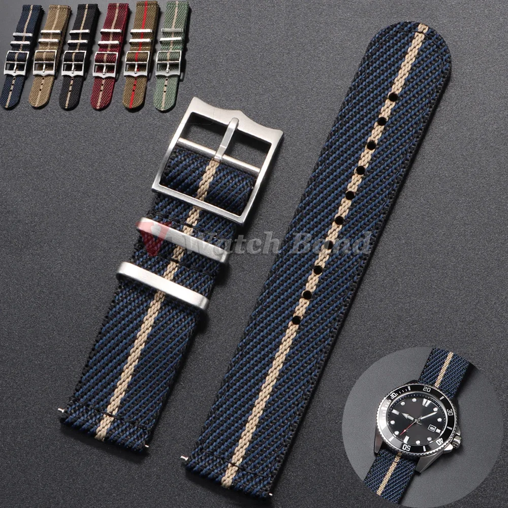 20 22mm Nylon Strap for Tudor  - Nylon Nato Strap ulasan dan harga