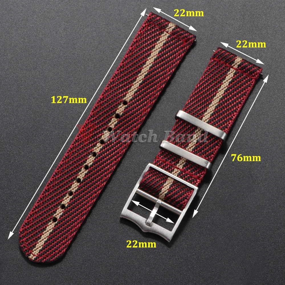 20 22mm Nylon Strap for Tudor  - Nylon Nato Strap ulasan dan harga