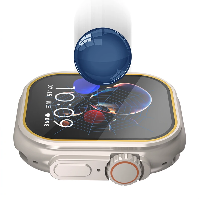 Tempered Glass Film for Apple  - Smartwatch Straps & Accessories ulasan dan harga