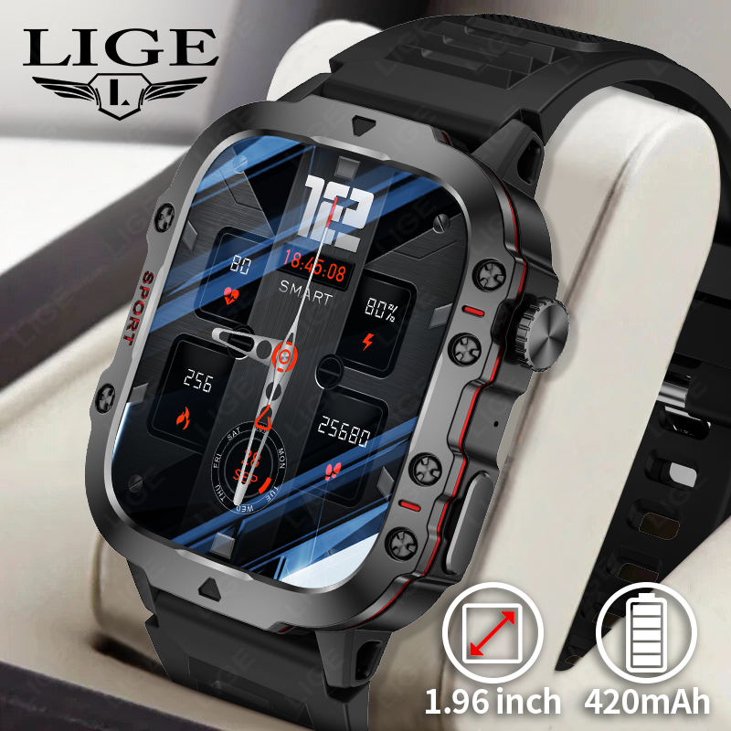 LIGE Outdoor Smart Watch Men 2 - Smartwatch Faces ulasan dan harga