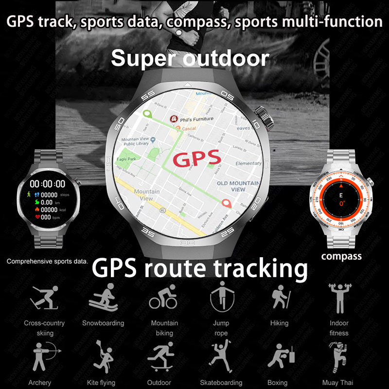 2026 New BOXUXING Watch 5 MAX  - Smartwatch Face ulasan dan harga