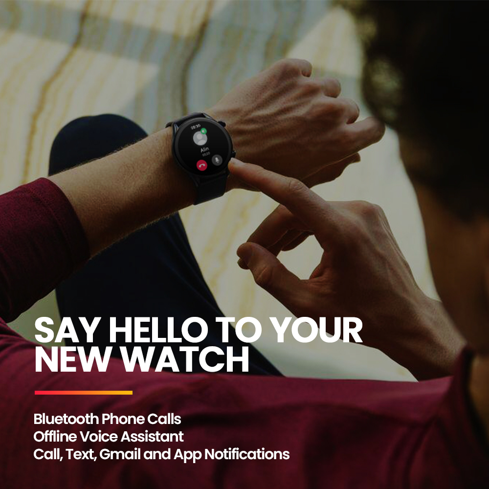 New Zeblaze Btalk 3 Plus Voice - Smartwatch Face ulasan dan harga