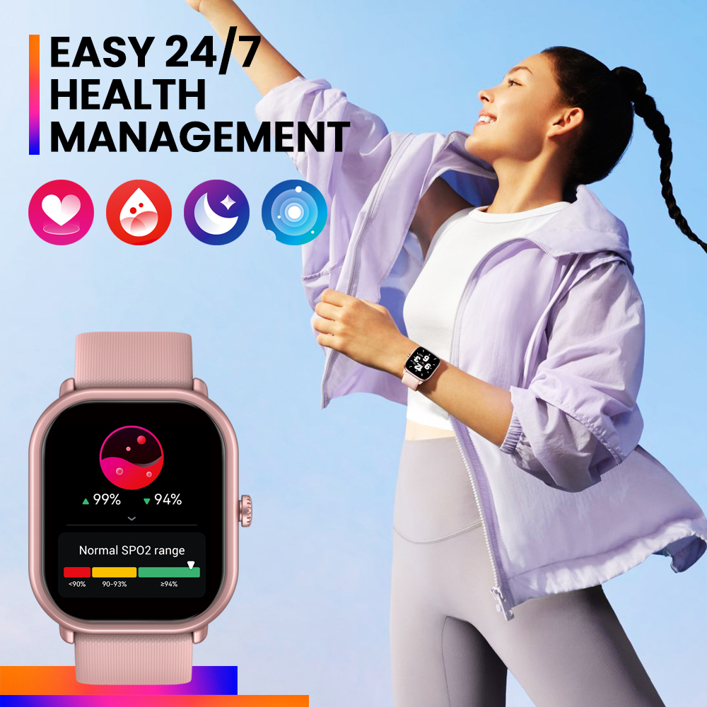 New Zeblaze GTS 3 Pro Voice Ca - Smartwatch Face ulasan dan harga