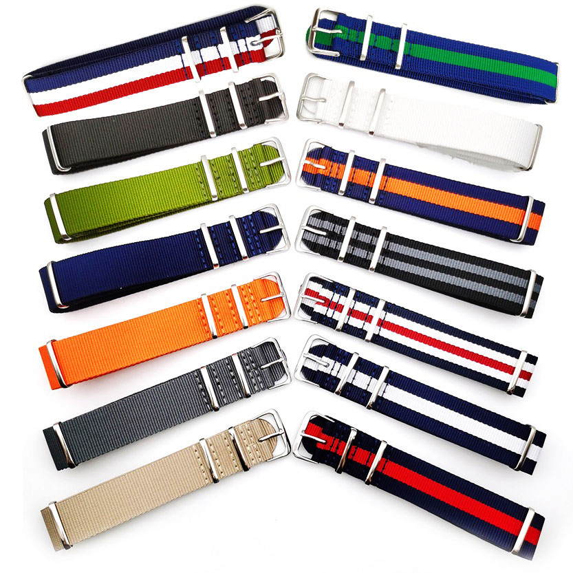 Canvas Band For Nylon Watch St - Nylon Nato Strap ulasan dan harga