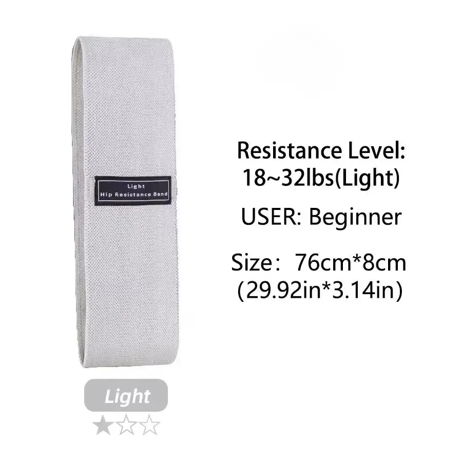 Fabric Resistance Hip Booty Ba - Milanaise Mesh Band ulasan dan harga