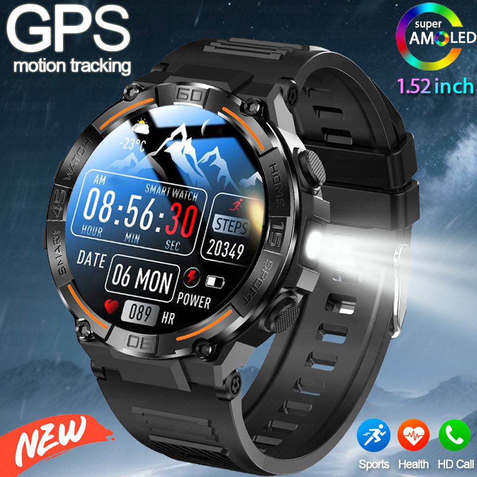 2026 New Military Outdoor Smar - Smartwatch Store ulasan dan harga