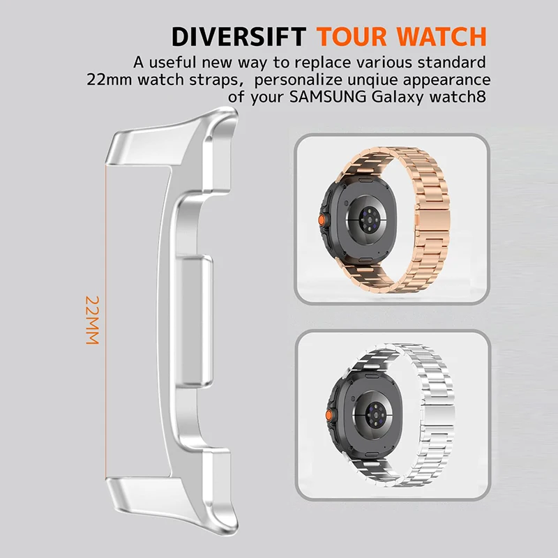 22mm WatchBand Connector for s - Smartwatch Straps & Accessories ulasan dan harga